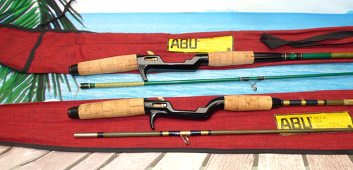 Vintage abu spinning - abu, rods