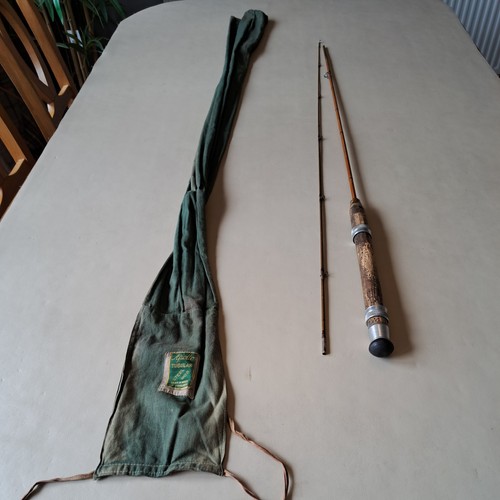 Vintage fishing rod with split - vintage,