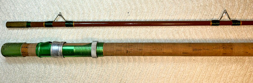 Hollow fibreglass spinning rod - fibreglass,