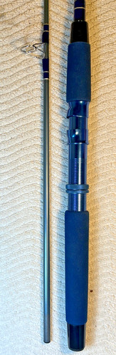 Hollow fibreglass spinning rod - fibreglass,