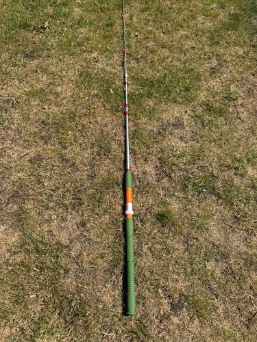 Vintage aluminium fishing - fishing, rod