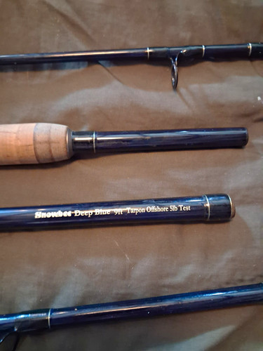 Snowbee deep blue 9ft 4pc - 4pc, fast