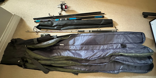 Sea fishing rod - fishing, reel