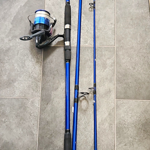 Blue black spinning rod - spinning,