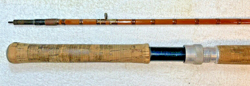 Split cane spin fly rod - split, js